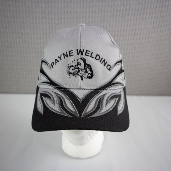 Payne Welding Flame Strapback Hat Vintage - Picture 1 of 8